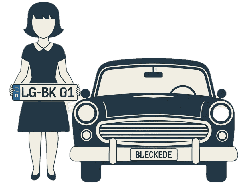 Wunschkennzeichen-Bleckede