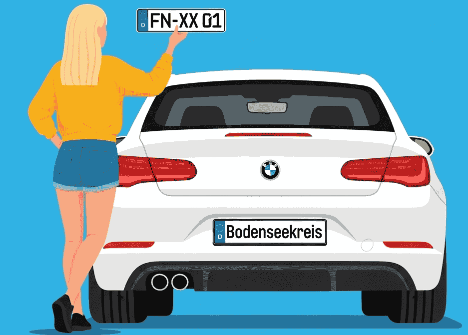 Wunschkennzeichen - Bodenseekreis