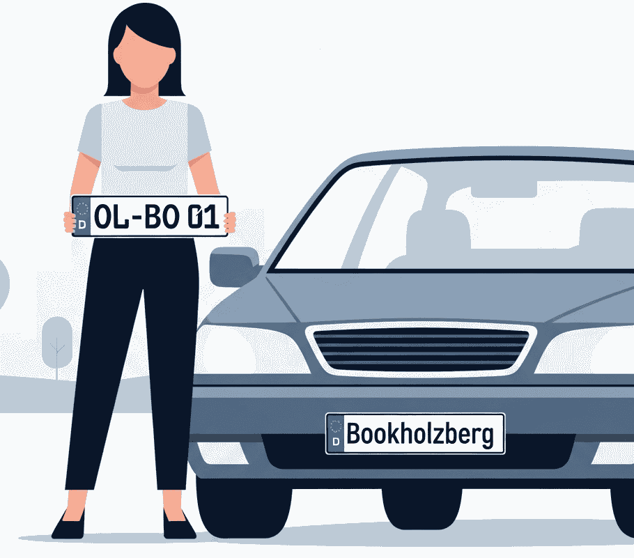 Wunschkennzeichen Bookholzberg