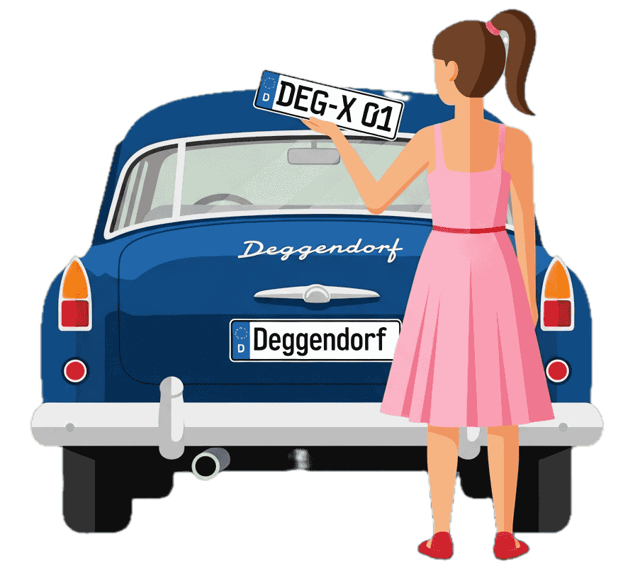 Wunschkennzeichen - Deggendorf