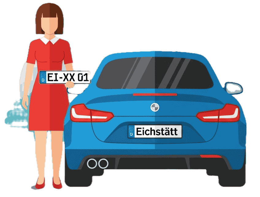 Wunschkennzeichen - Eichstätt