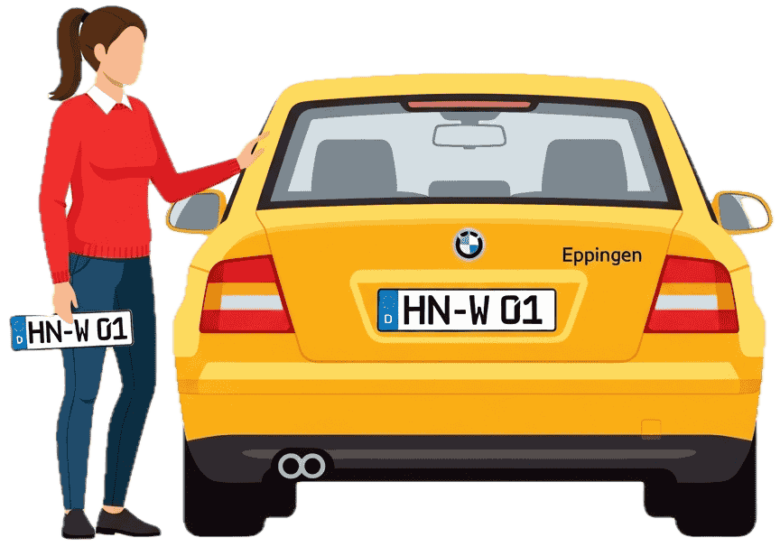 Wunschkennzeichen - Eppingen