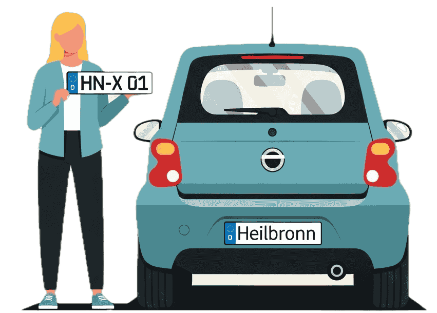 Wunschkennzeichen - Heilbronn