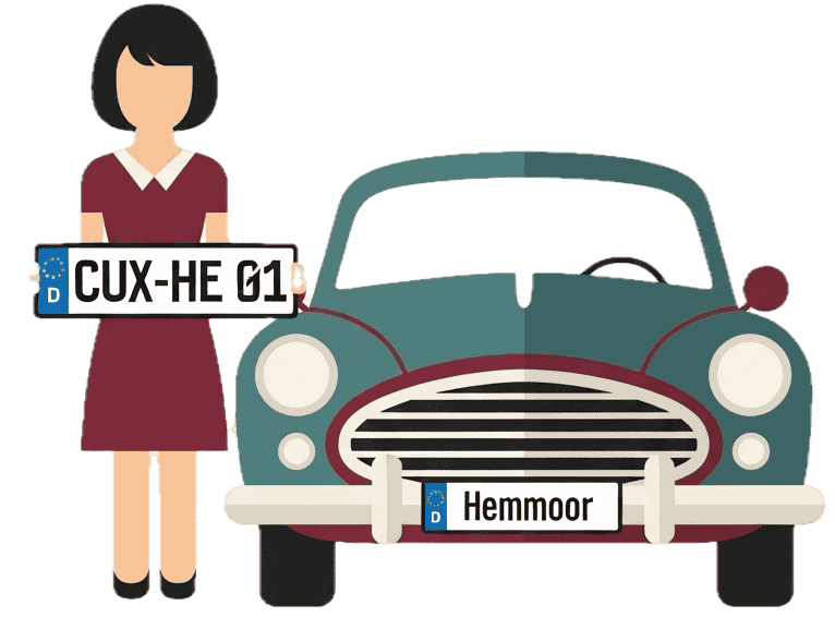 Wunschkennzeichen-Hemmoor