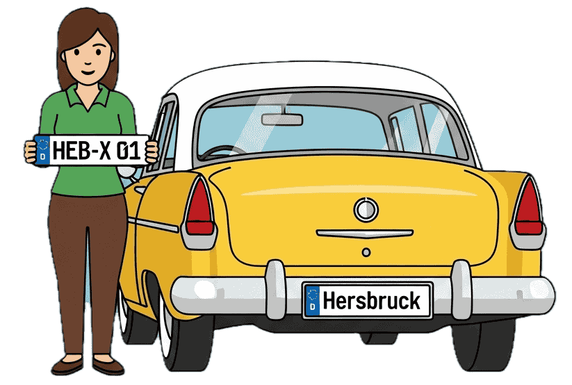Wunschkennzeichenreservierung für Hersbruck