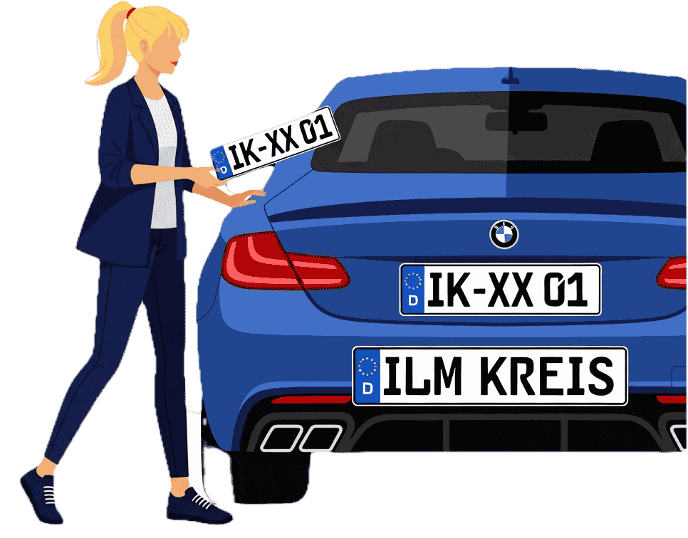 Wunschkennzeichen - Ilm-Kreis