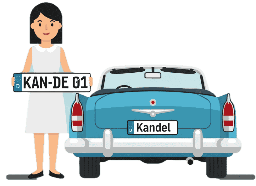Wunschkennzeichen-Kandel