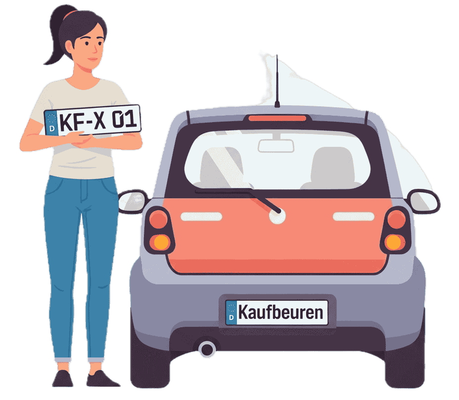 Wunschkennzeichen - Kaufbeuren