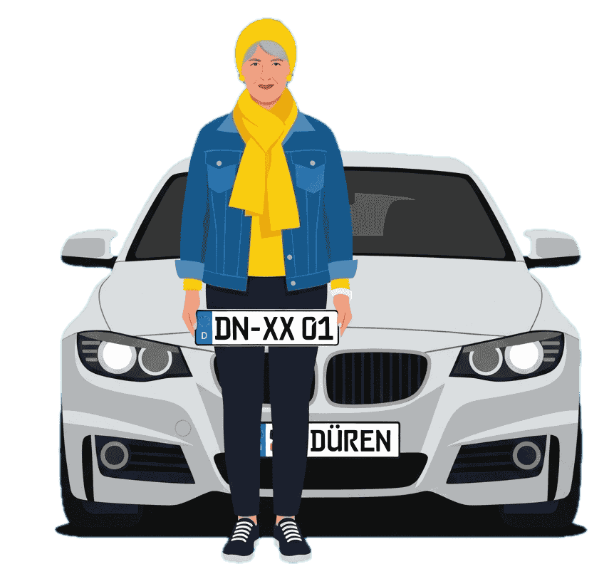 Wunschkennzeichen - Kreis Düren
