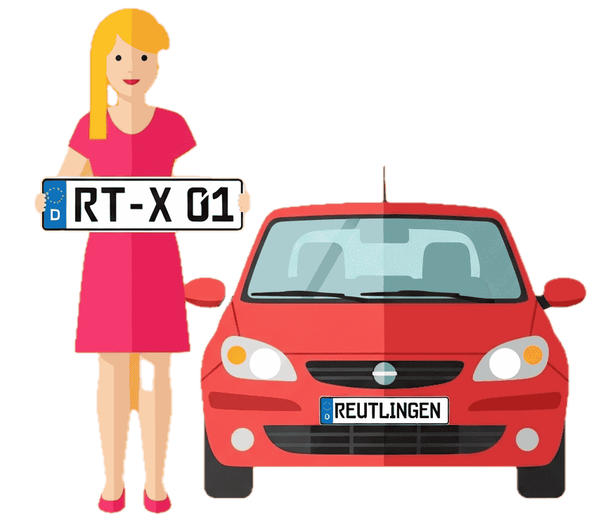 Wunschkennzeichen - Kreis Reutlingen