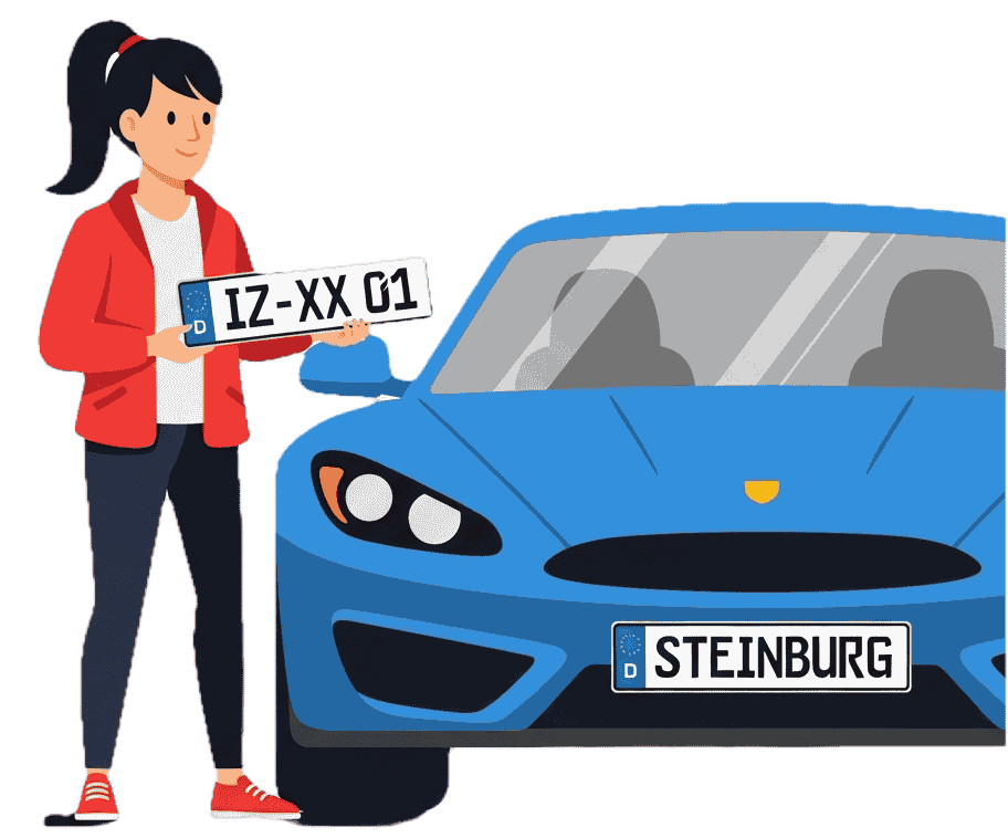 Wunschkennzeichen - Kreis Steinburg