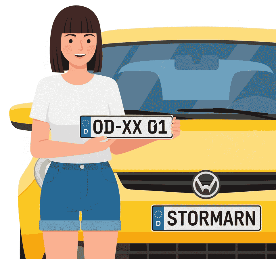 Wunschkennzeichen - Kreis Stormarn