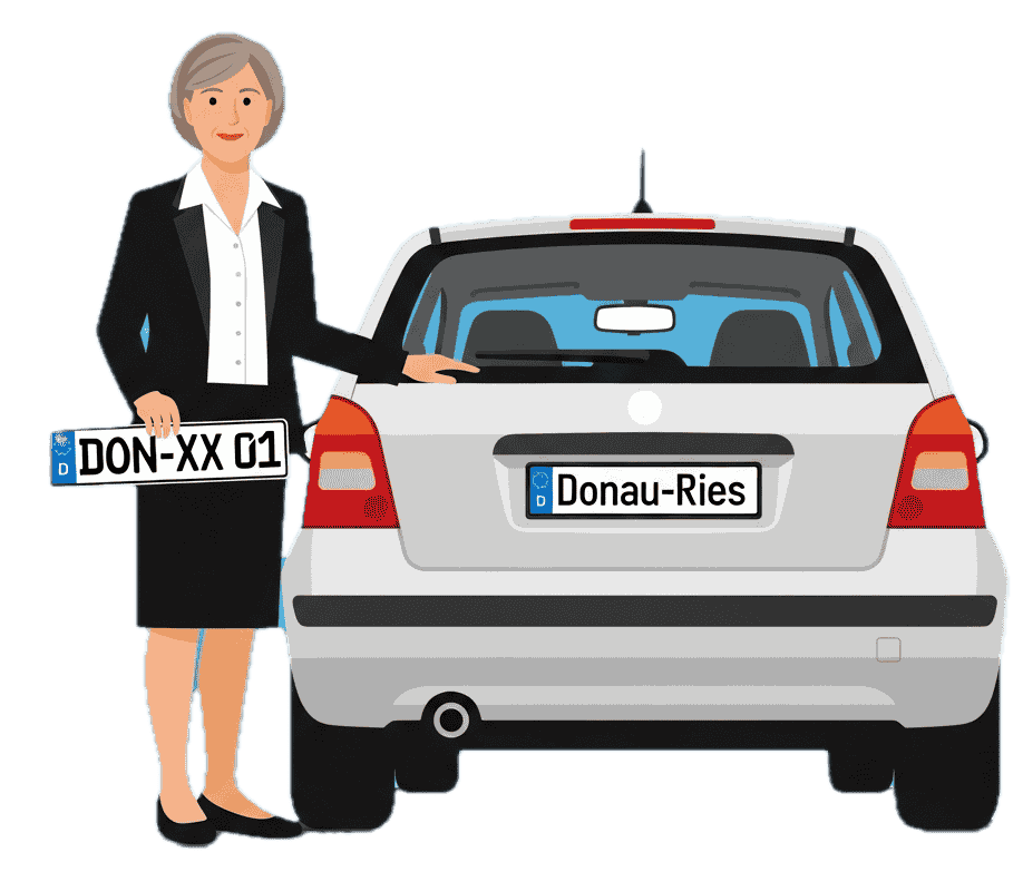 Wunschkennzeichen - Landkreis Donau-Ries