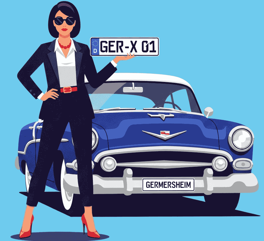 Wunschkennzeichen - Landkreis Germersheim