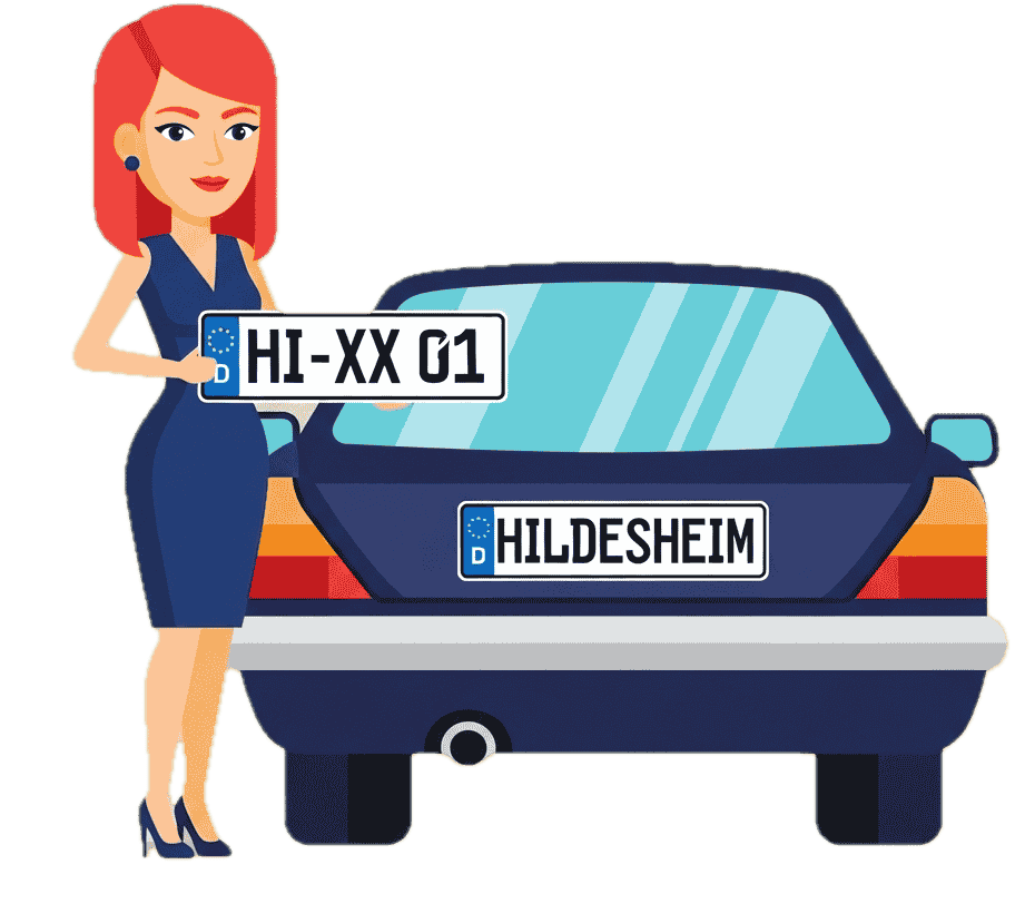 Wunschkennzeichen - Landkreis Hildesheim