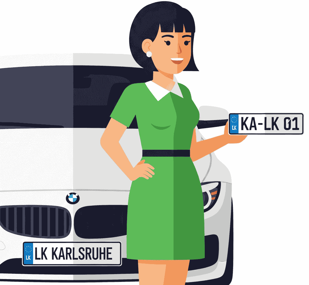 Wunschkennzeichen - Landkreis Karlsruhe