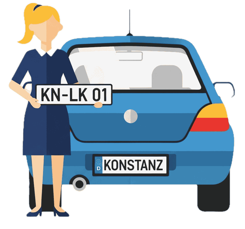 Wunschkennzeichen - Landkreis Konstanz