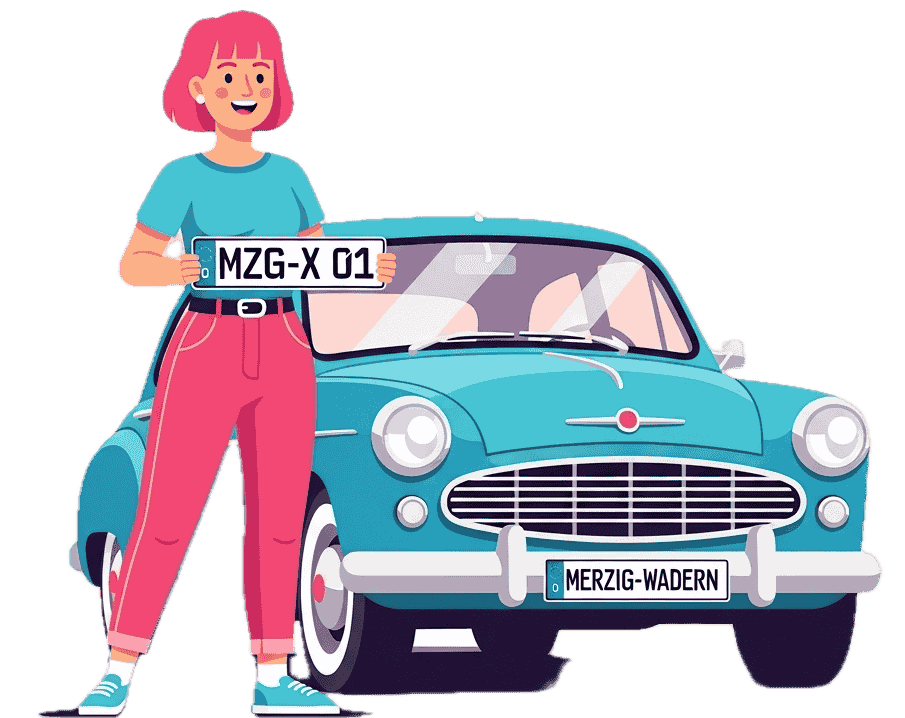Wunschkennzeichen - Landkreis Merzig-Wadern