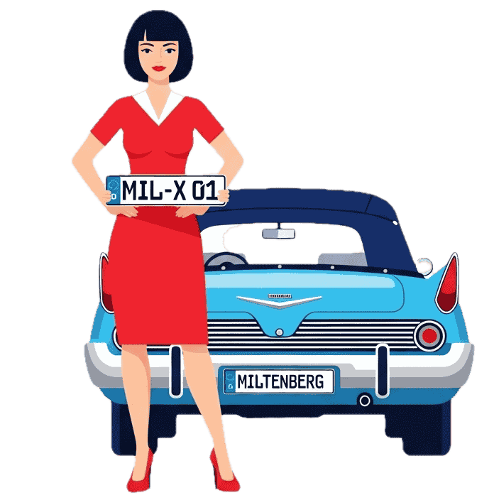 Wunschkennzeichen - Landkreis Miltenberg