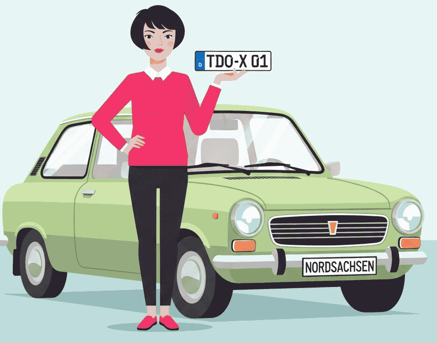 Wunschkennzeichen - Landkreis Nordsachsen