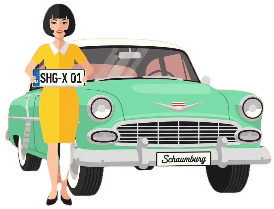 Wunschkennzeichen - Landkreis Schaumburg