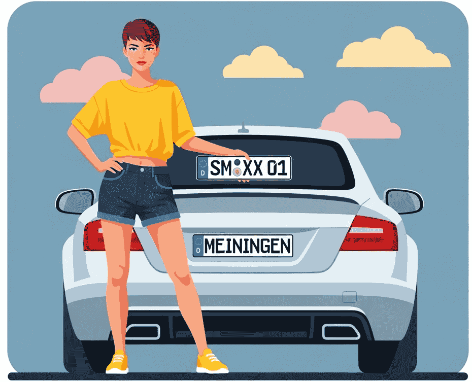 Wunschkennzeichen - Landkreis Schmalkalden-Meiningen