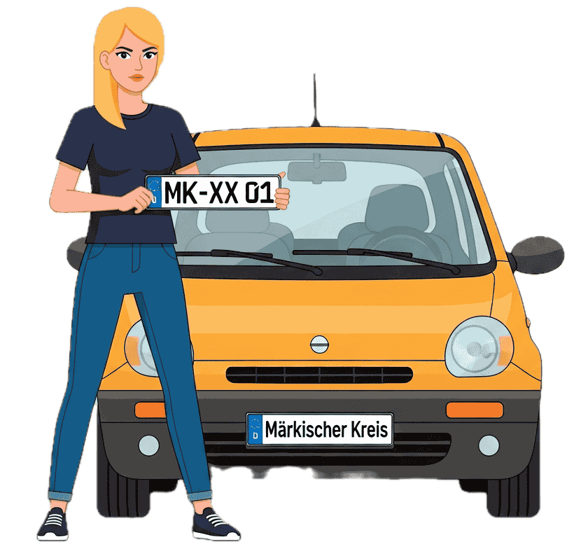 Wunschkennzeichen - Märkischer Kreis