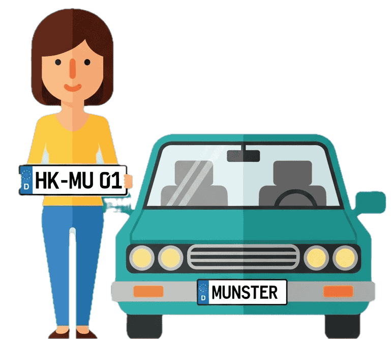 Wunschkennzeichen-Munster