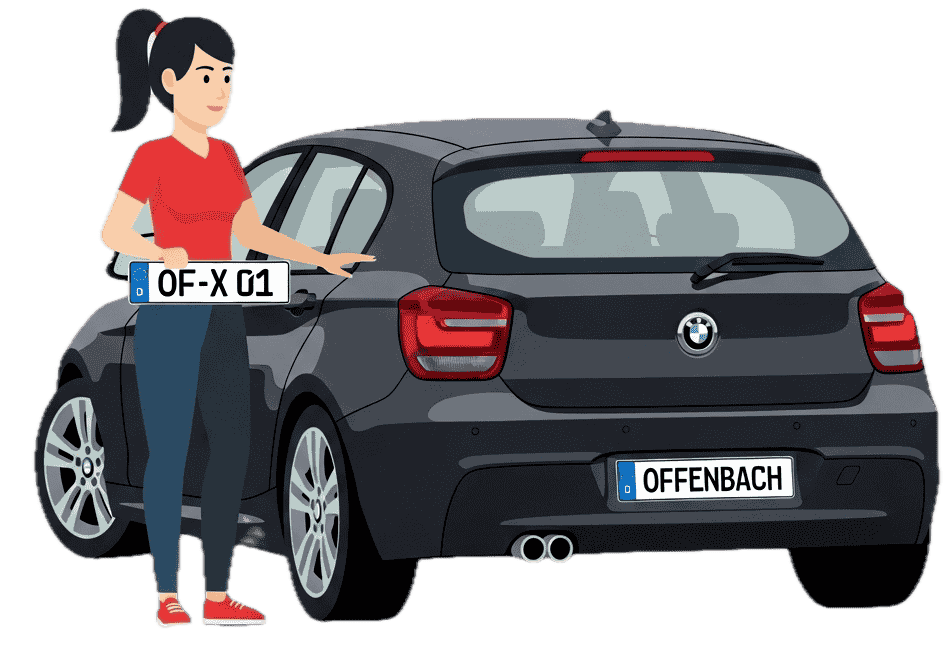 Wunschkennzeichen - Offenbach
