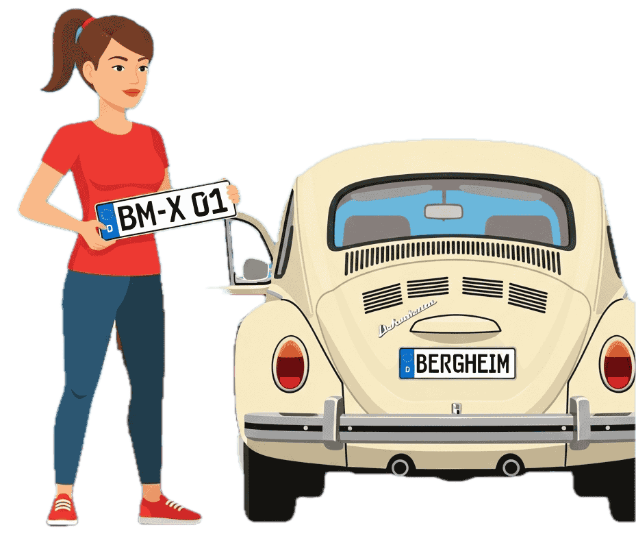 Wunschkennzeichen - Rhein-Erft-Kreis