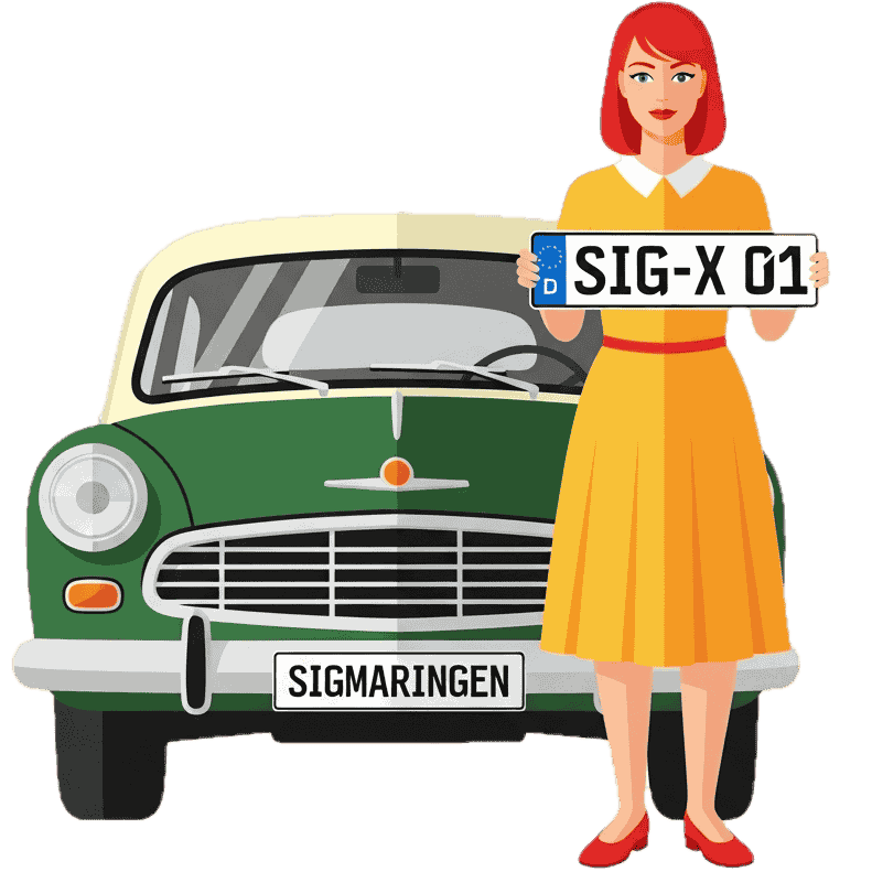Wunschkennzeichen - Sigmaringen