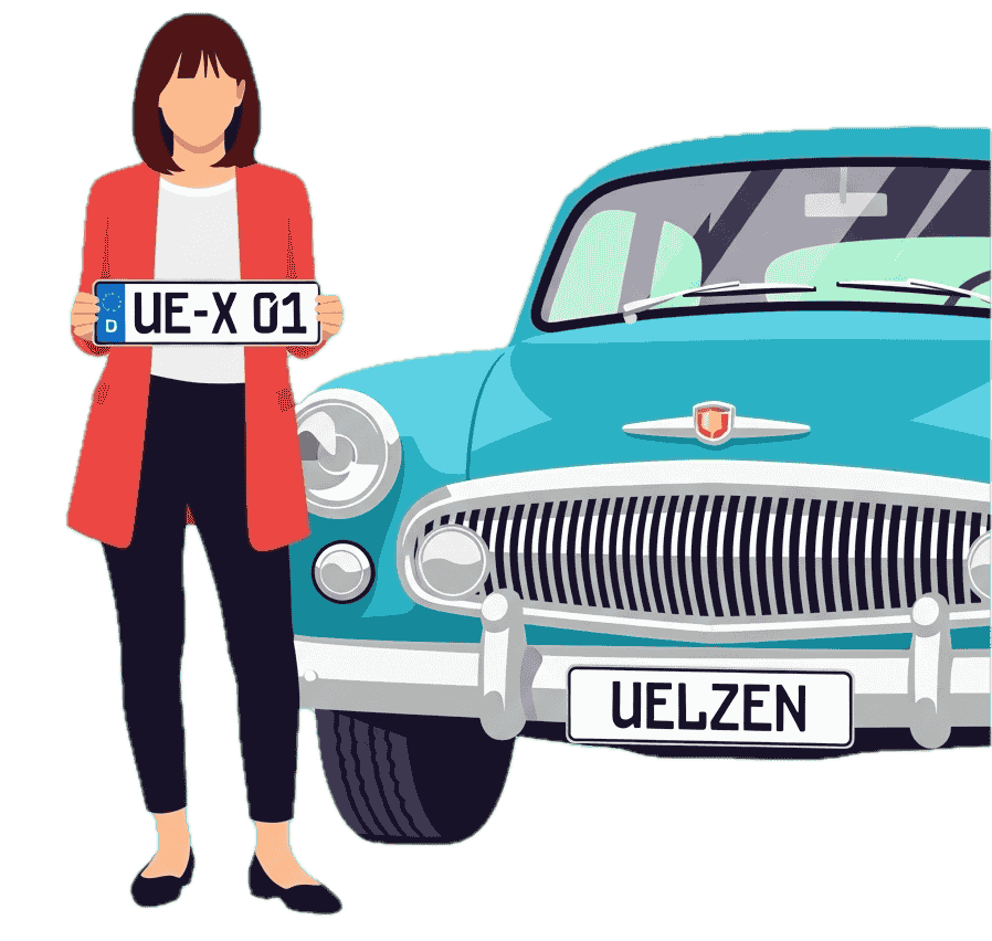 Wunschkennzeichen - Uelzen