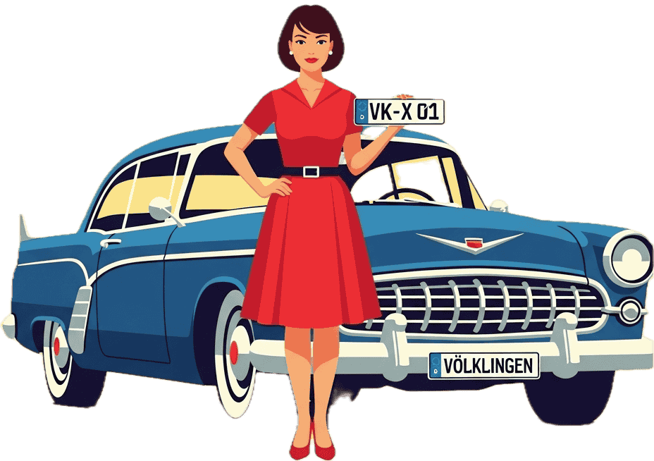 Wunschkennzeichen - Völklingen