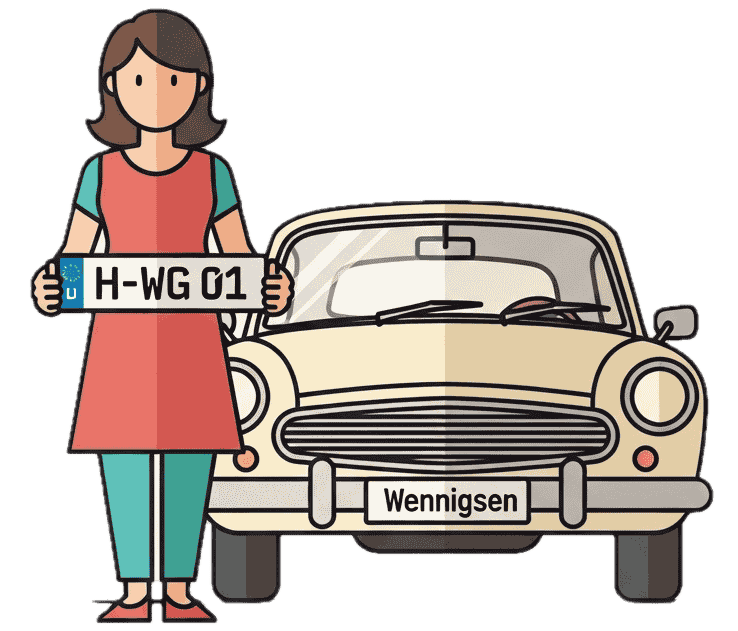 Wunschkennzeichen-Wennigsen