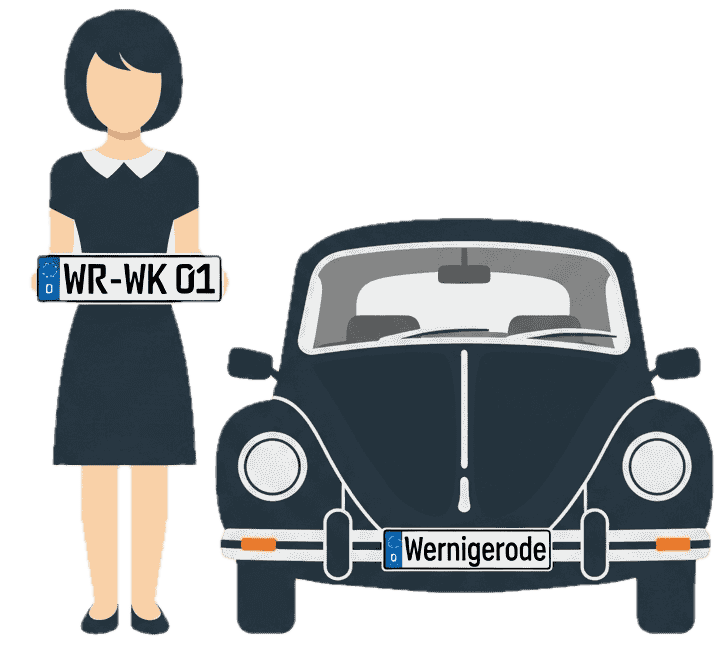 Wunschkennzeichen-Wernigerode