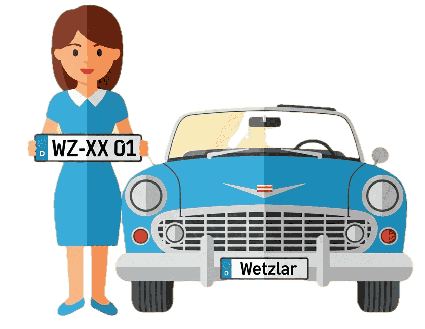 Wunschkennzeichen-Wetzlar