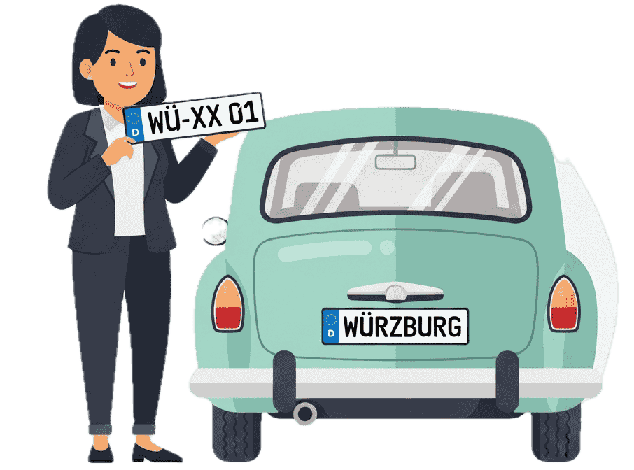Wunschkennzeichen-Würzburg