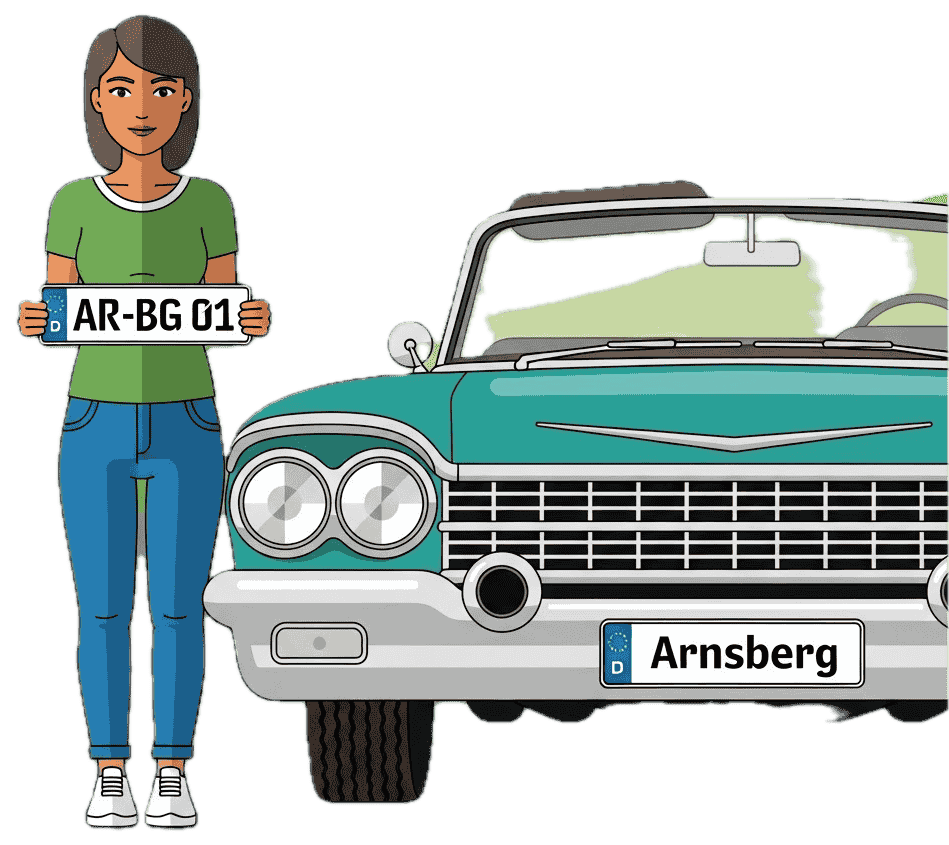 Wunschkennzeichen für Arnsberg