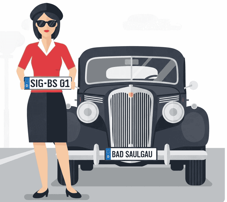Wunschkennzeichen für Bad Saulgau