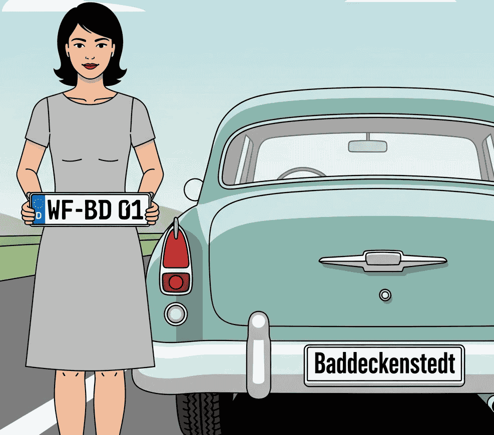 Wunschkennzeichen für Baddeckenstedt