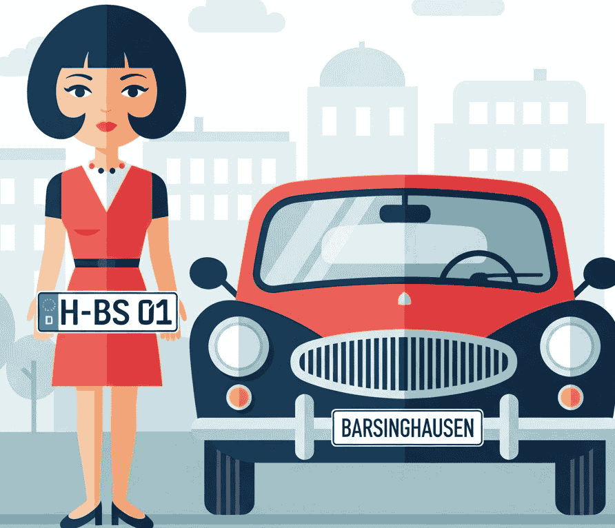 Wunschkennzeichen für Barsinghausen