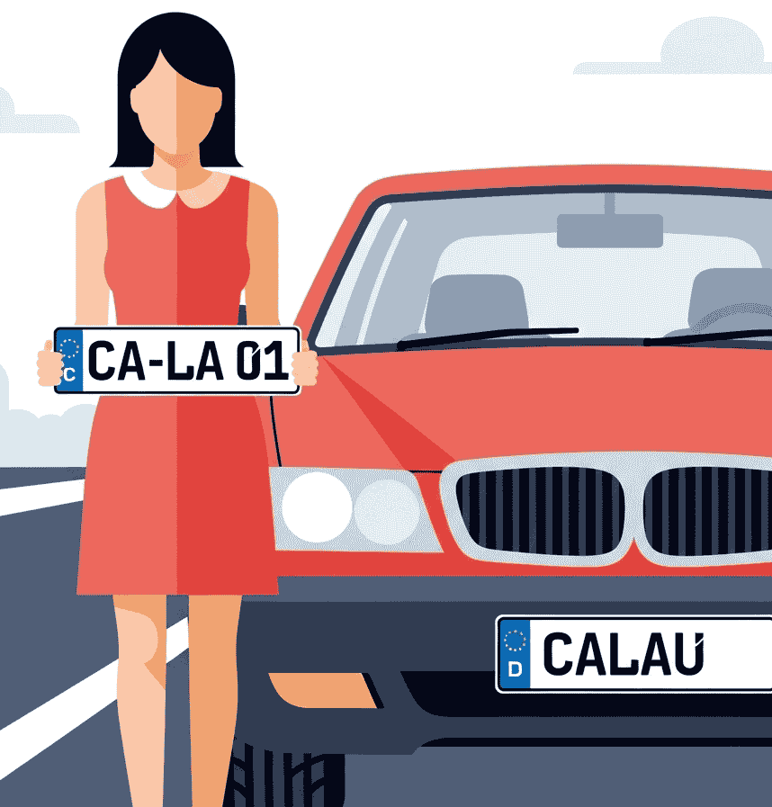 Wunschkennzeichen für Calau