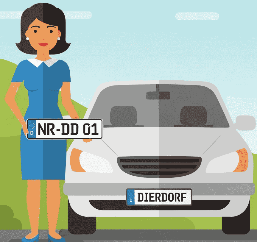 Wunschkennzeichen für Dierdorf