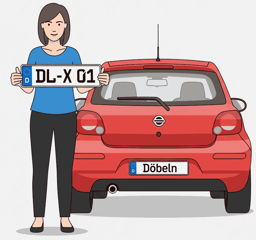 Wunschkennzeichen für Döbeln