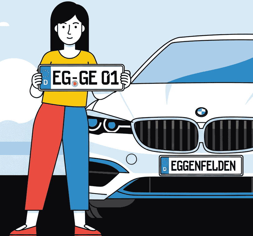Wunschkennzeichen für Eggenfelden