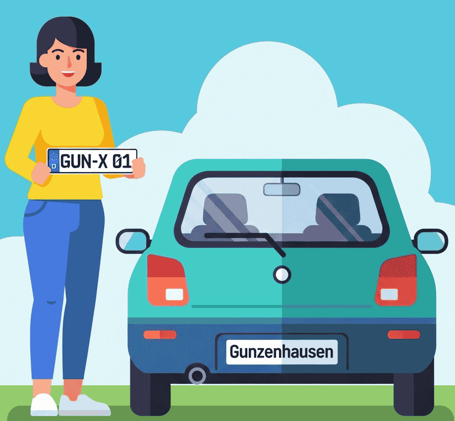 Wunschkennzeichen für Gunzenhausen