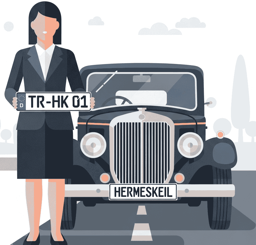 Wunschkennzeichen für Hermeskeil