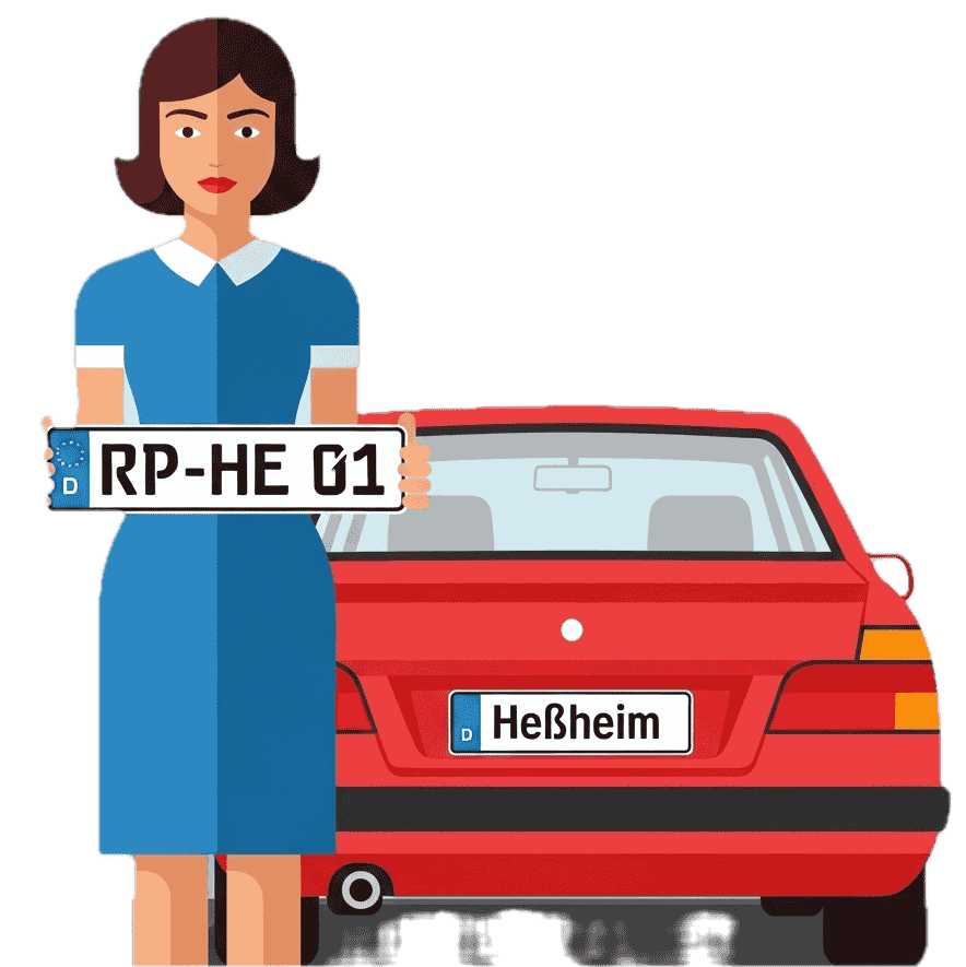 Wunschkennzeichen für He?heim