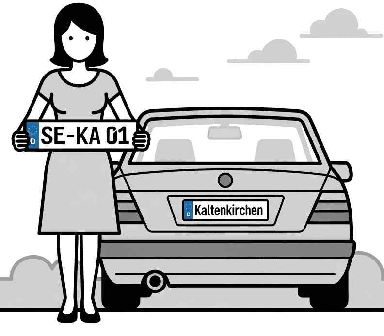 Wunschkennzeichen für Kaltenkirchen