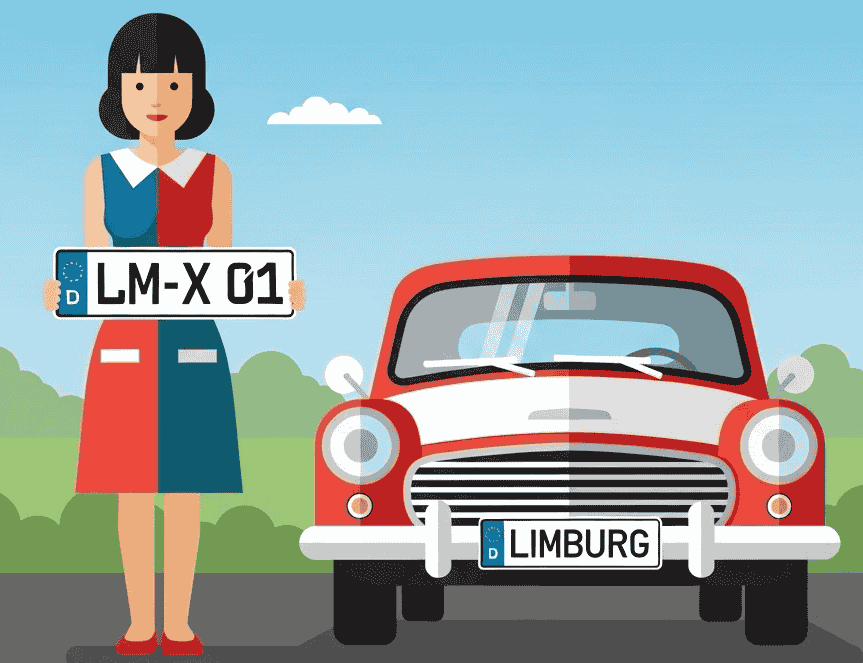Wunschkennzeichen für Limburg
